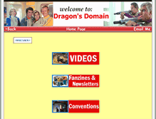 Tablet Screenshot of dragonsdomain.co.uk